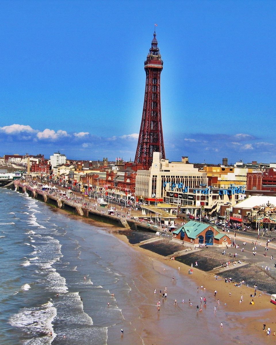 Blackpool Tower and beachfront
