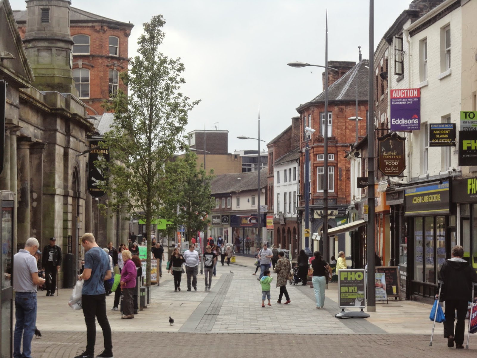 Stoke on Trent town centre