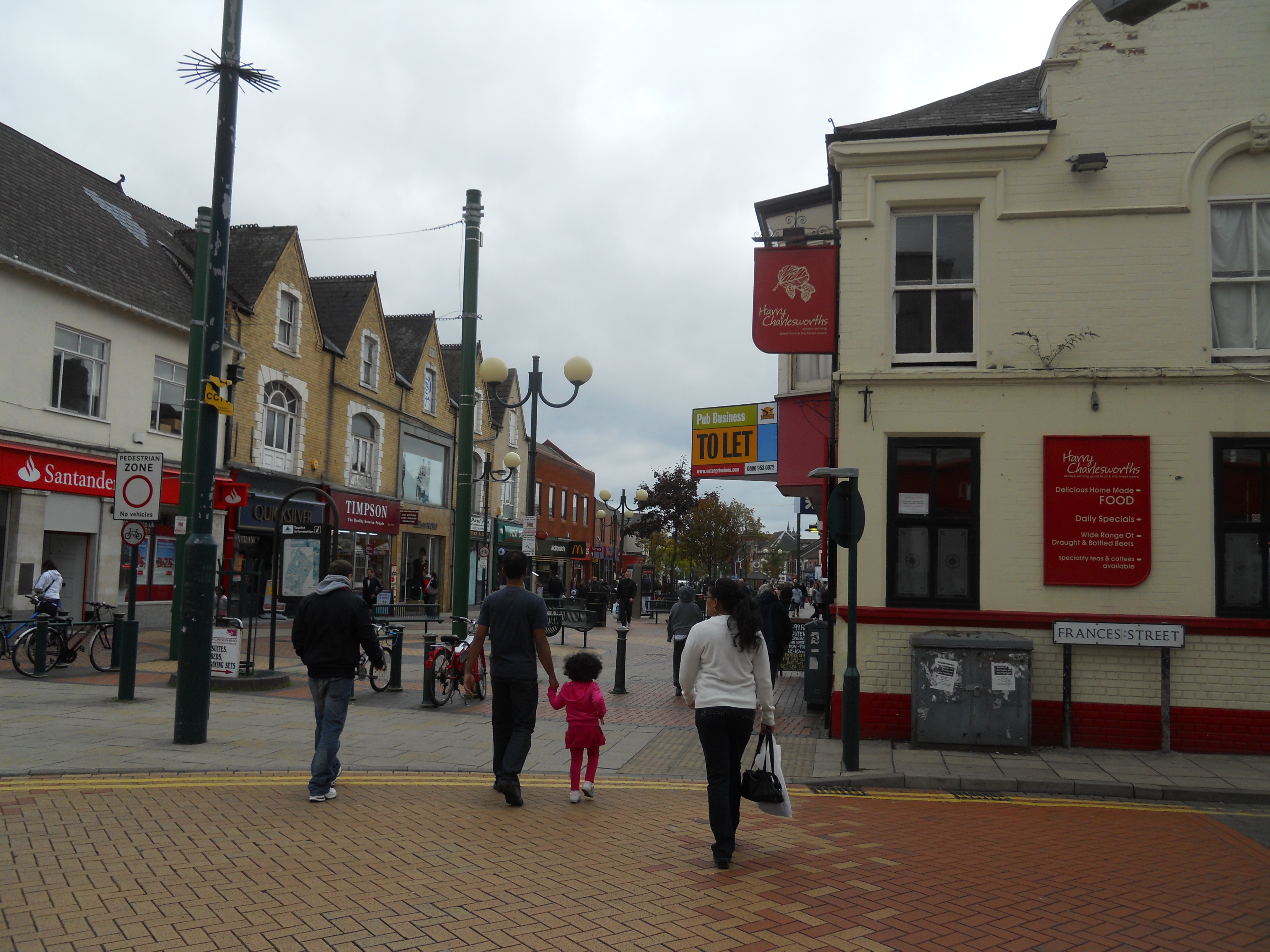 Scunthorpe high street