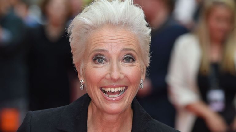 Nanny McPhee - Emma Thompson red carpet appearance