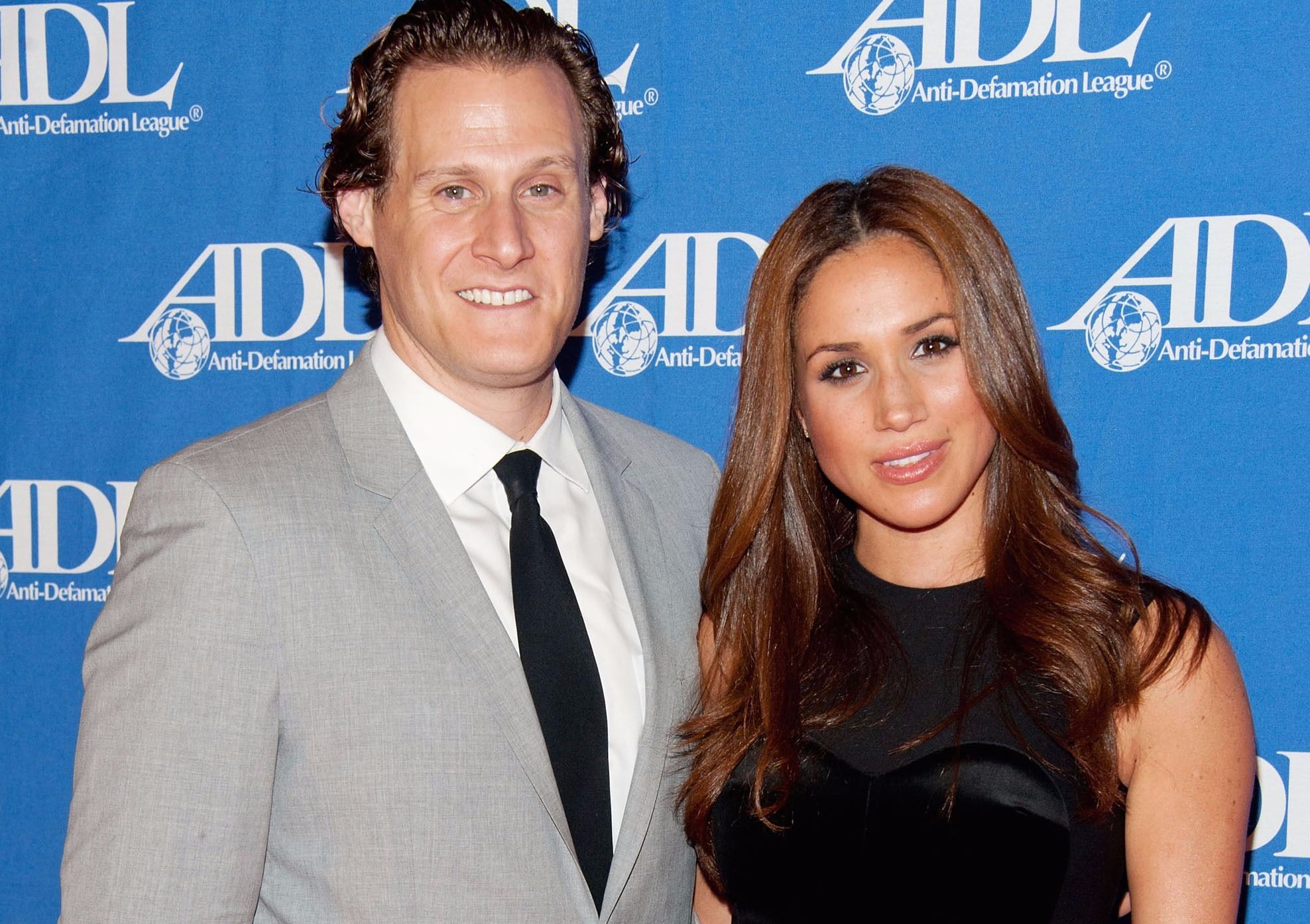 Meghan Markle and Trevor Engelson