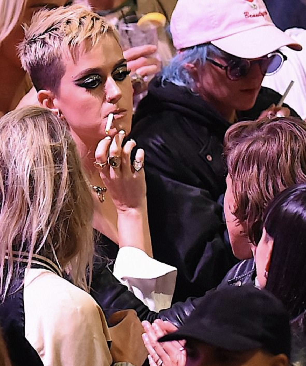 celebs caught smoking weed katy perry