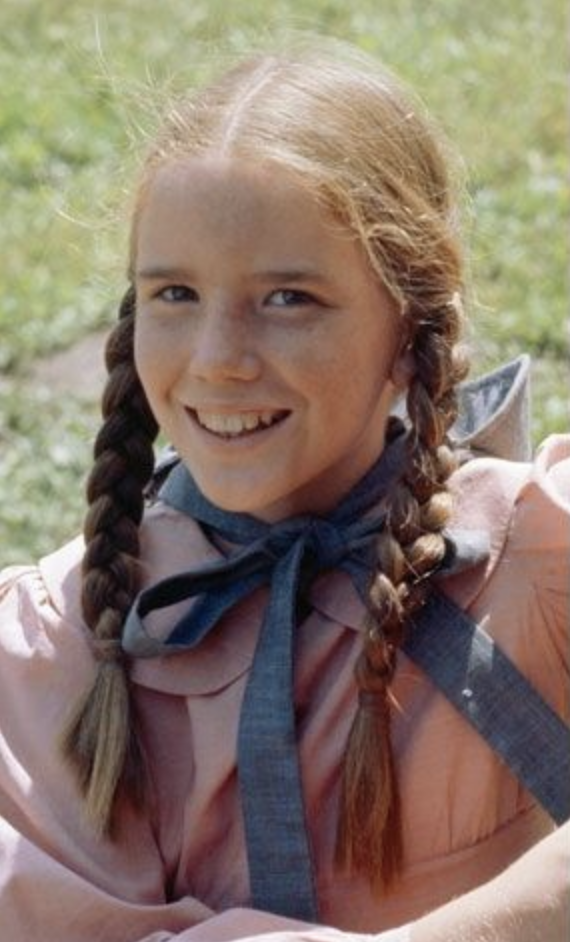 little house on the prairie laura as a child smiling