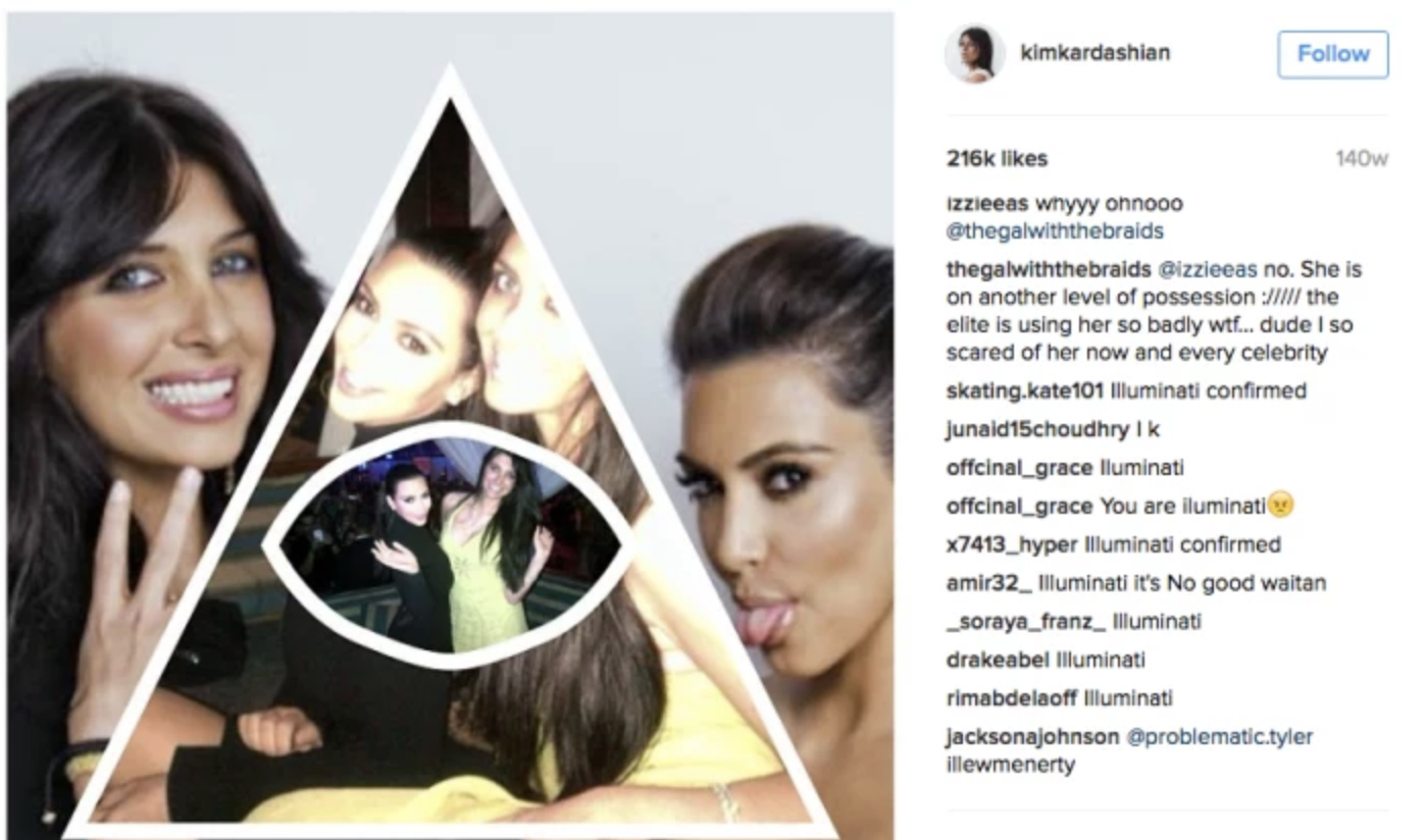 kim kardashian instagram post