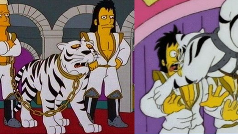 simpsons predict future tiger