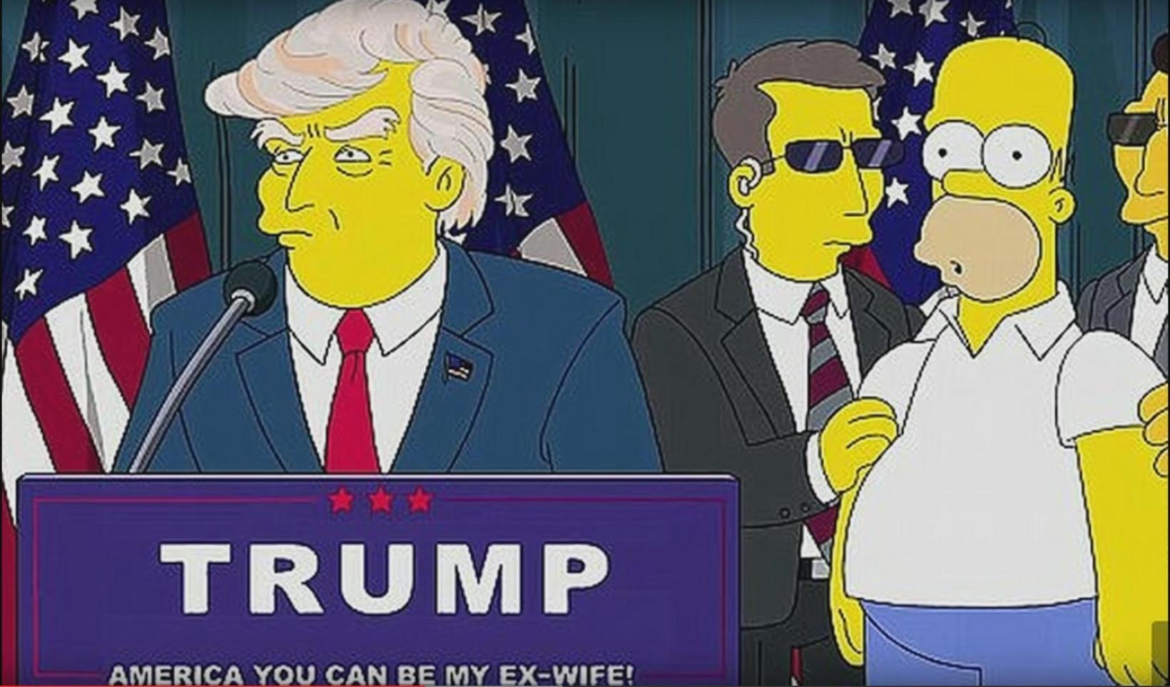 simpsons predict future trump 