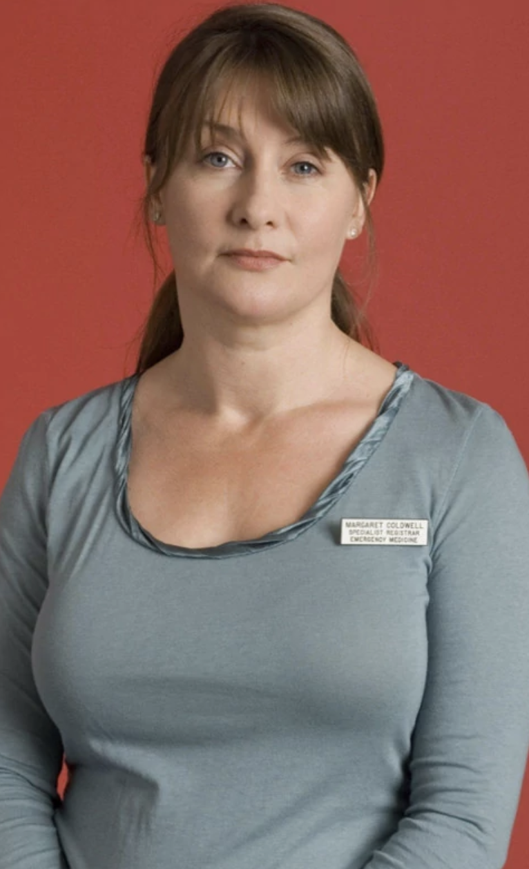 BBC Casualty's Maggie THEN