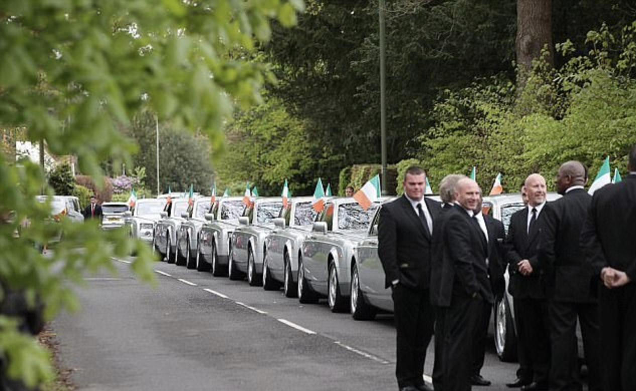 Paddy Doherty Dads Funeral