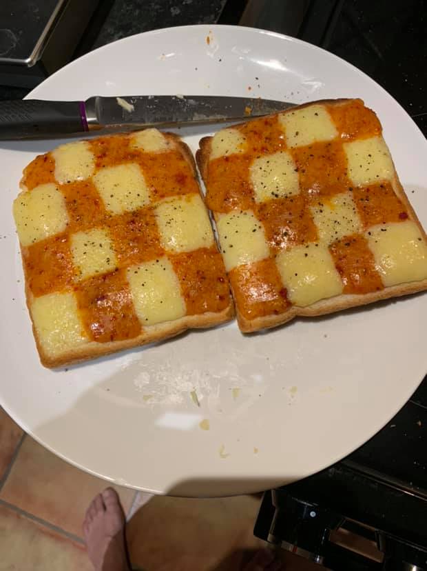 cheese on toast rate my plate