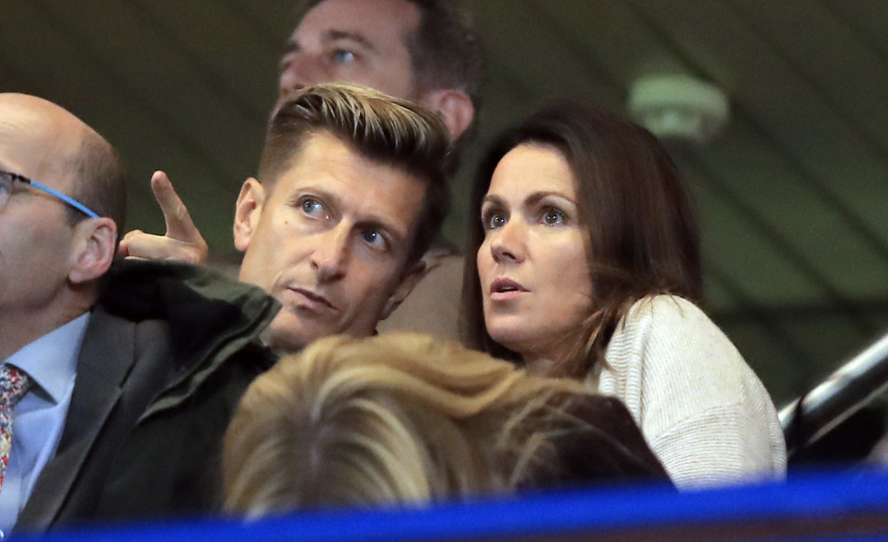 Susanna Reid and Steve Parish