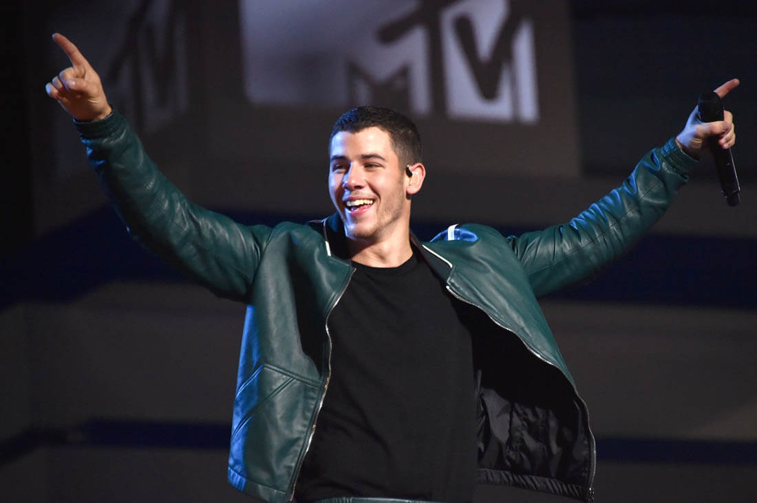 Nick Jonas at the 2016 MTV awards