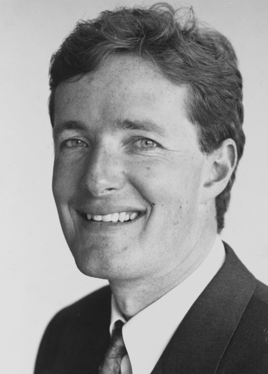 Piers Morgan As A Young Man