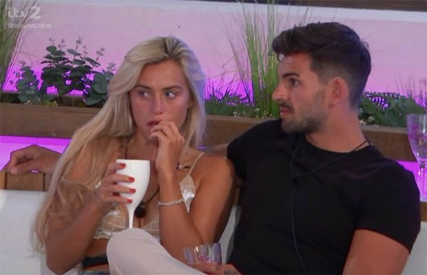 Ellie Brown Love Island with Adam Collard