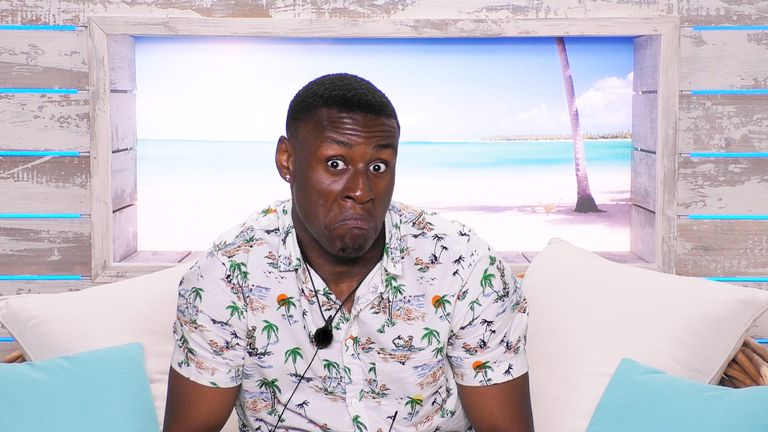 sherif lanre on love island