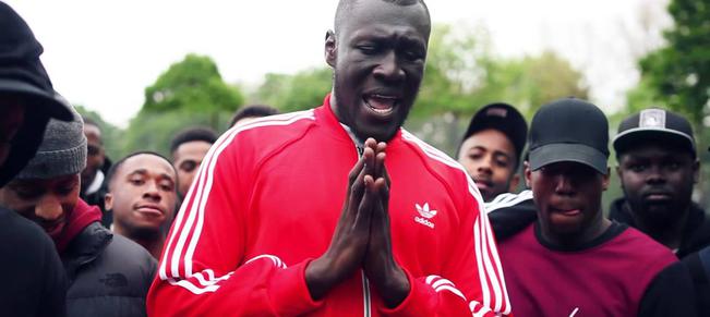 Stormzy thanking God for his music and financial success