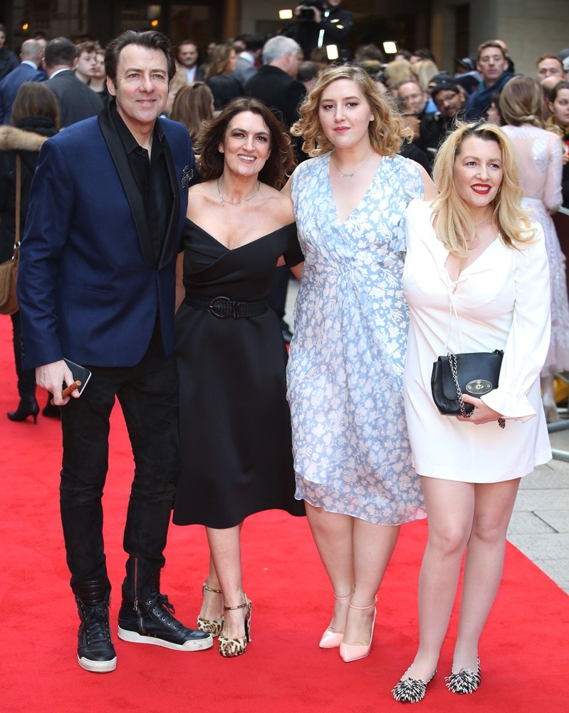 Jonathan Ross, Emily Dean, Joney Kinney and Jane Goldman at the Jameson Empire Awards 2016.