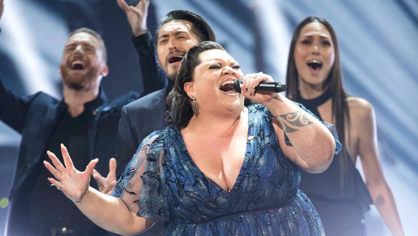 Keala Settle at the oscars