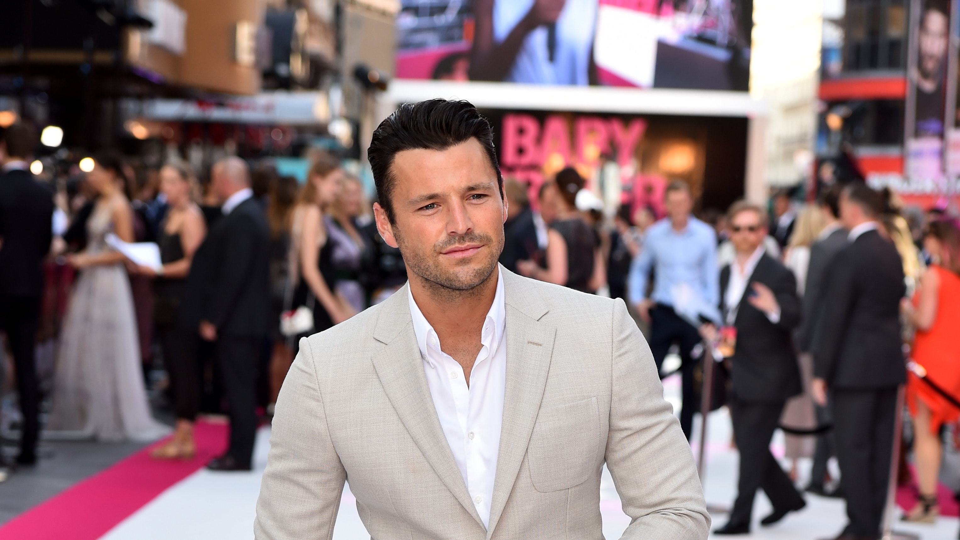 Mark Wright net worth - red carpet appearance
