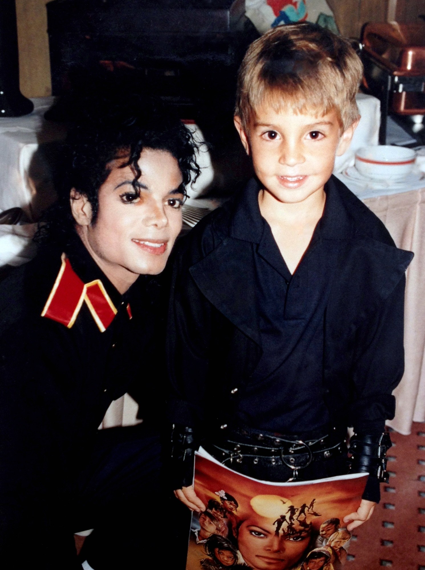 Wade Robson and Michael Jackson