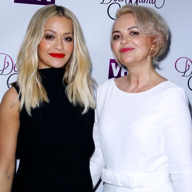 rita ora and mum