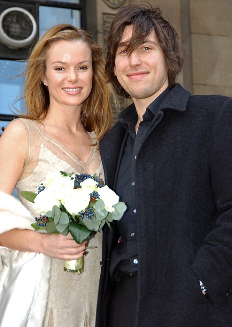 Amanda Holden and Chris Hughes