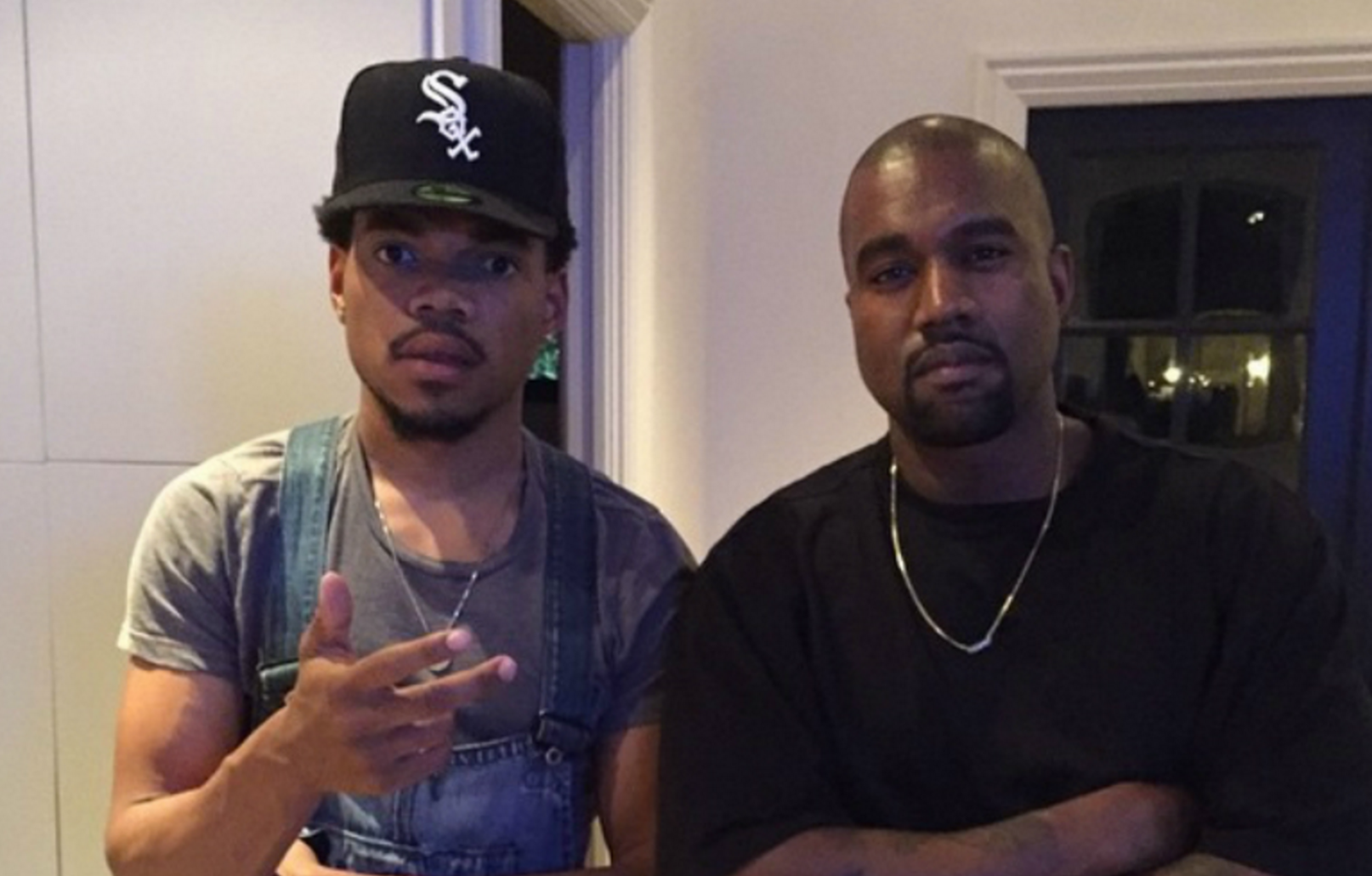 Chance The Rapper and Kanye West