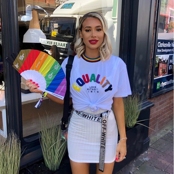 Demi Sims at Pride