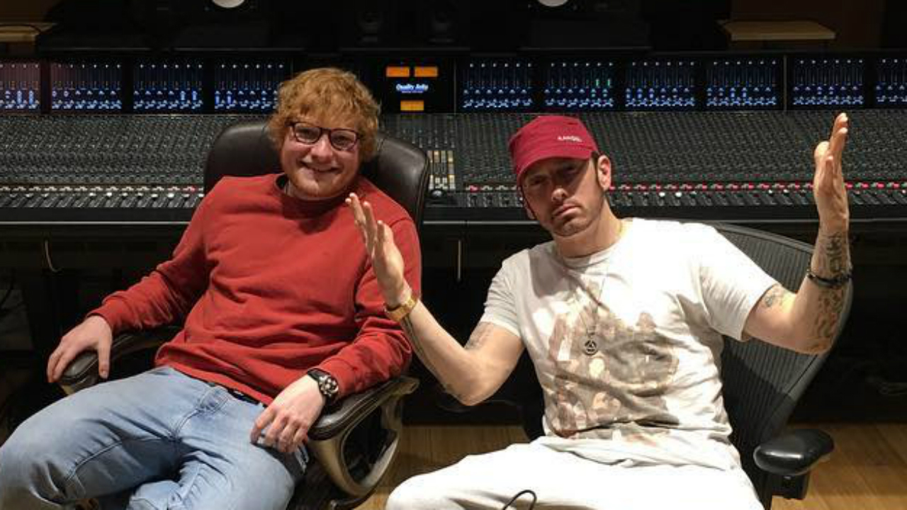 Eminem and Ed Sheeran