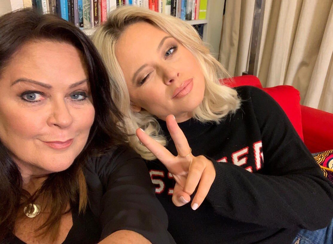Emily Atack and mum Kate Robbins are participants on Celebrity Gogglebox.