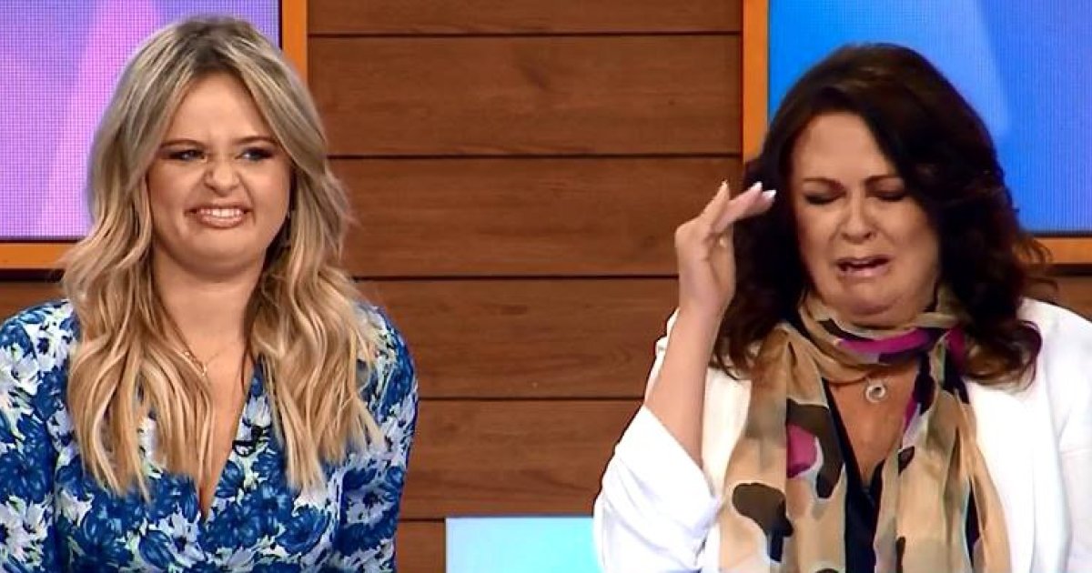 Emily Atack and mum Kate Robbins leave audiences hysterical on daytime talk shows