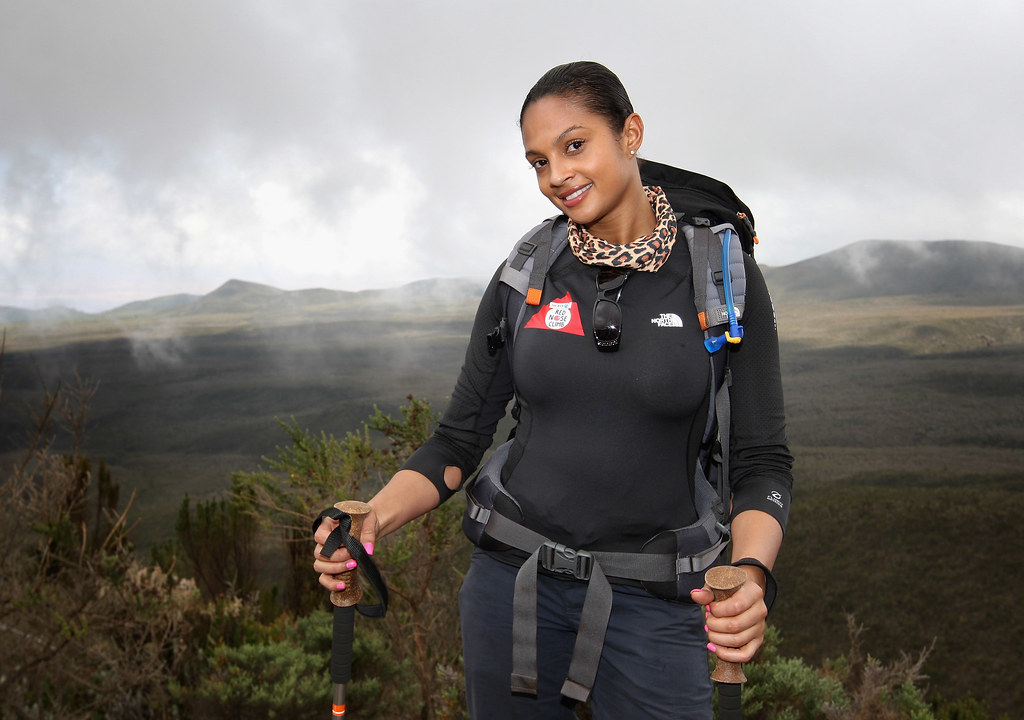 Alesha Dixon climbing mt kilimanjaro