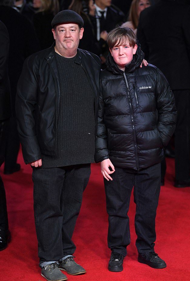 Johnny Vegas and son