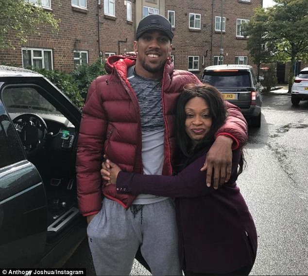 anthony joshua net worth mum