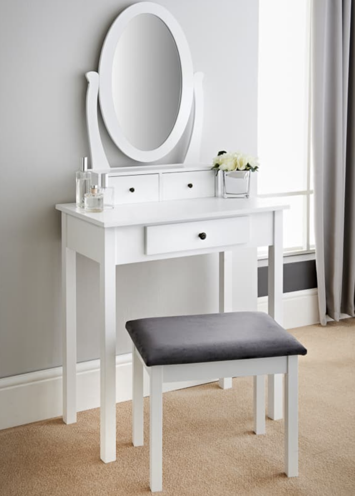 b&m stores furniture vanity table