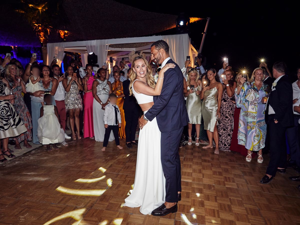 kate wright rio ferdinand wedding after 