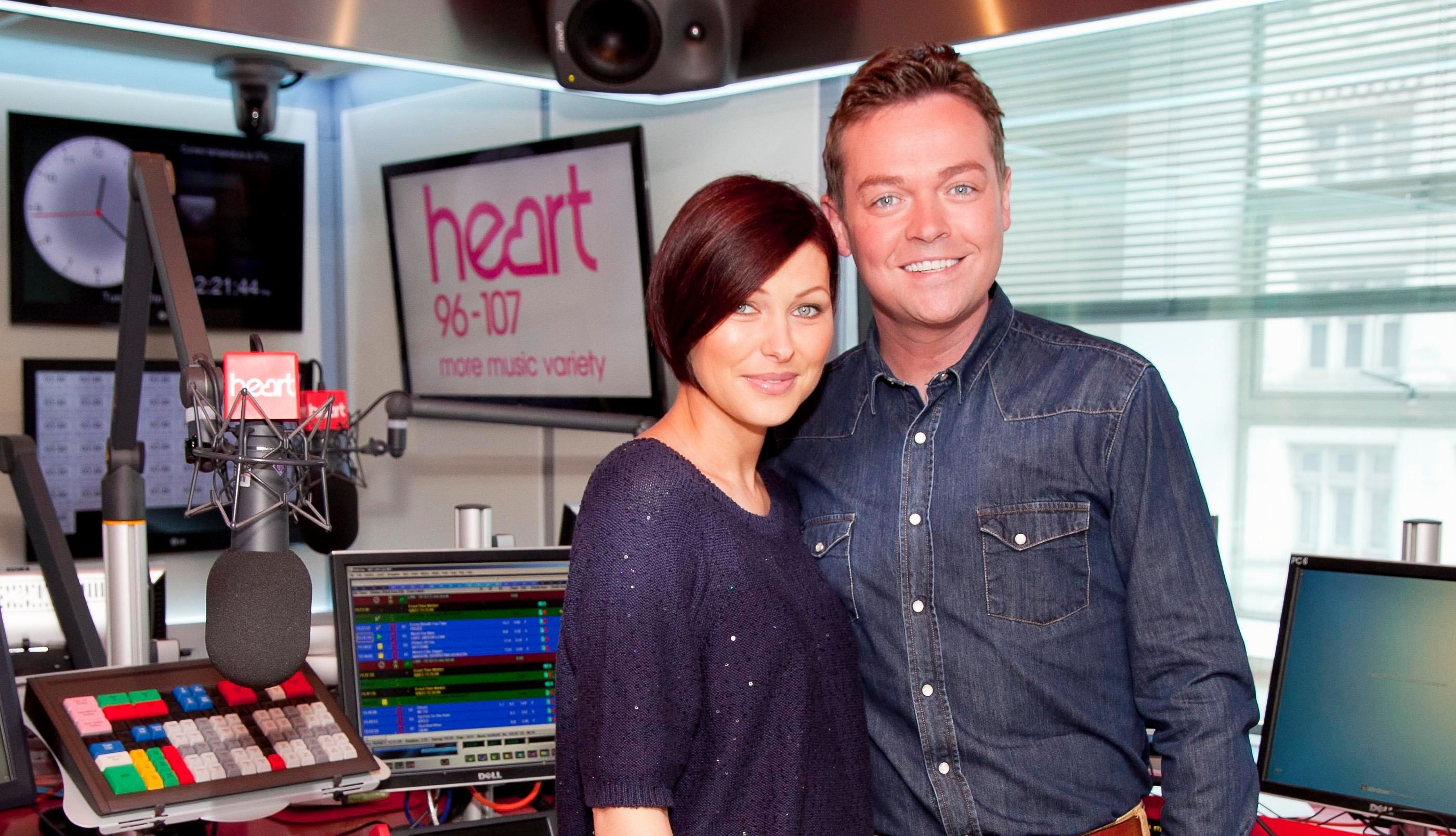 Emma Willis and Stephen Mulhern host a Sunday morning radio show