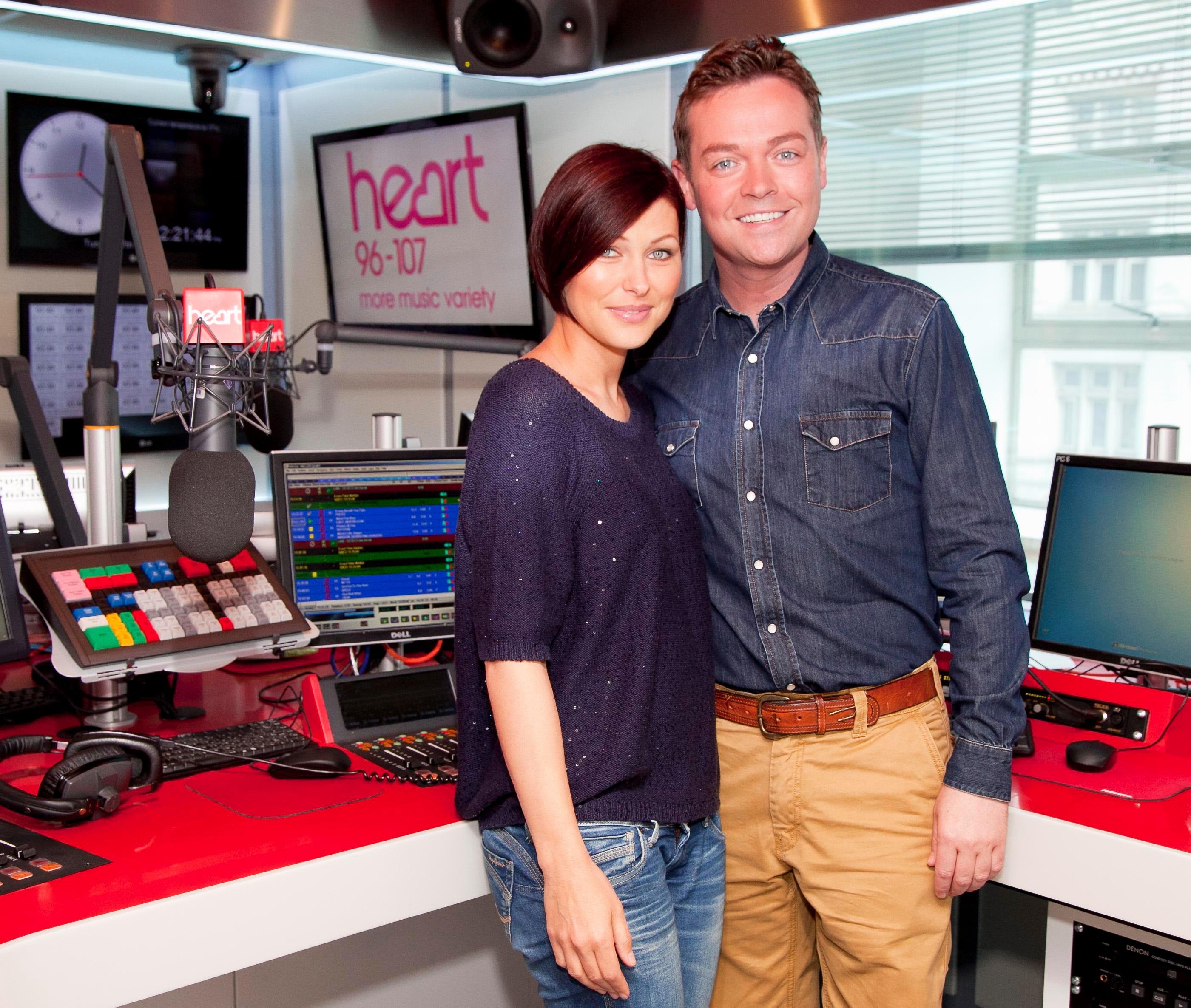 Emma Willis and Stephen Mulhern host a Sunday morning radio show