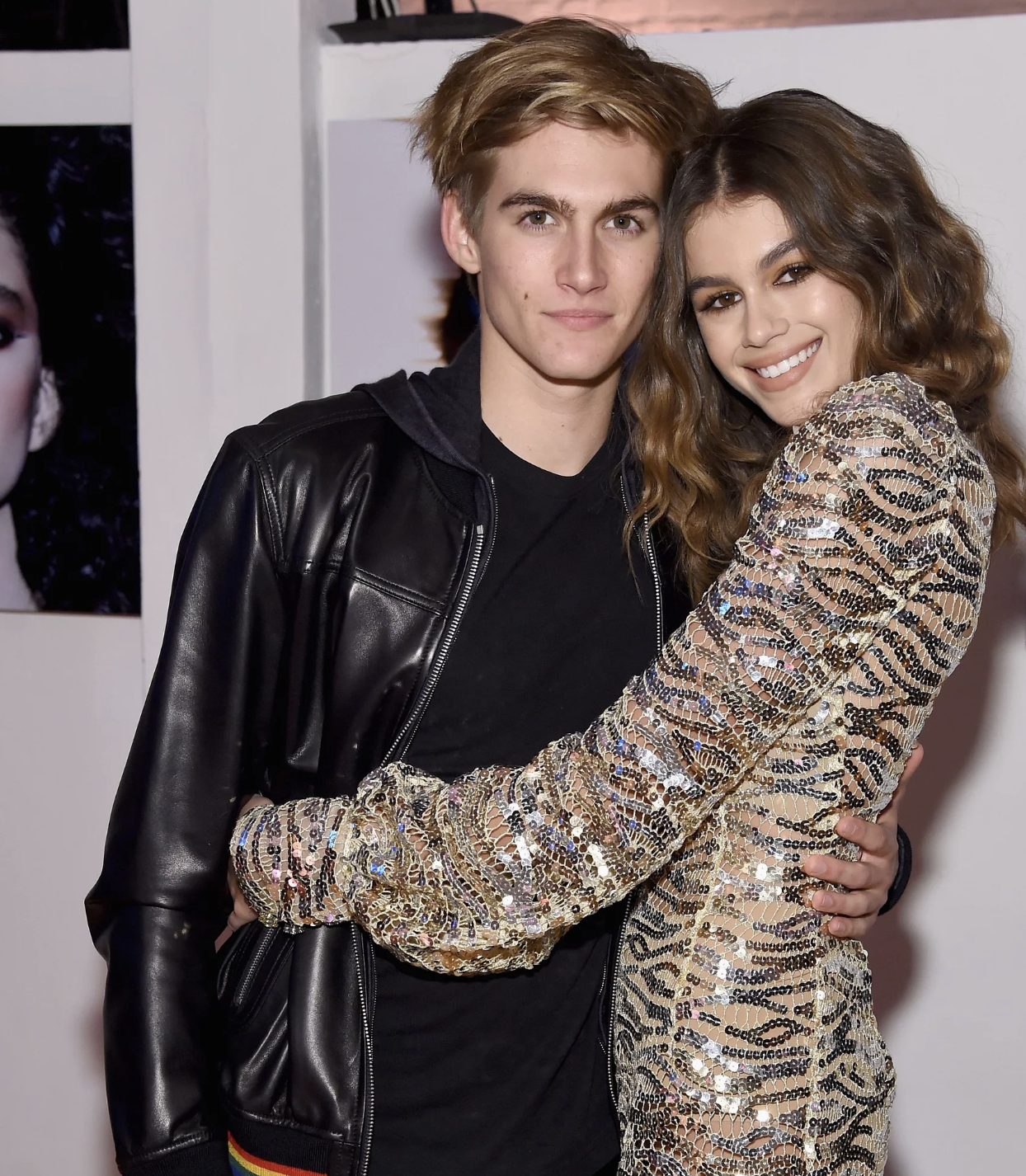 Cindy Crawford's children - Presley and Kaia Gerber