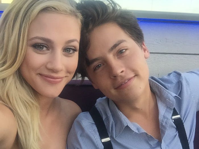 First couple photo Lili and Cole