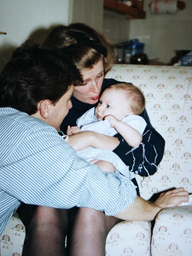 Kirsty Rowley Jeremy Kyle with baby Harriet