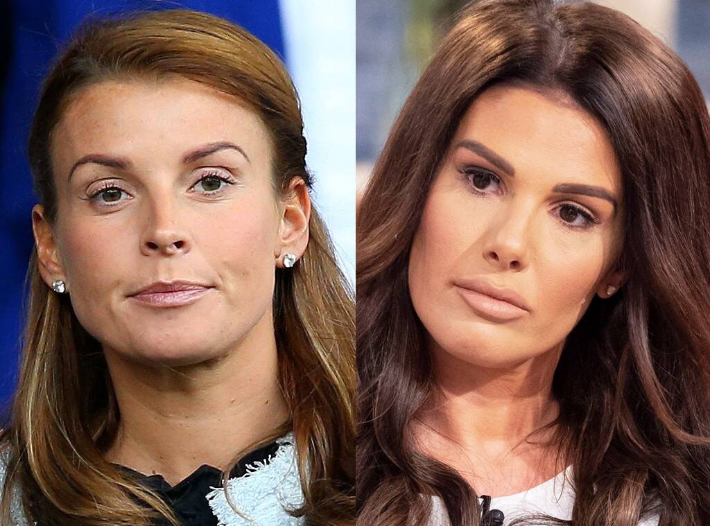 Rebekah Vardy and Coleen Rooney