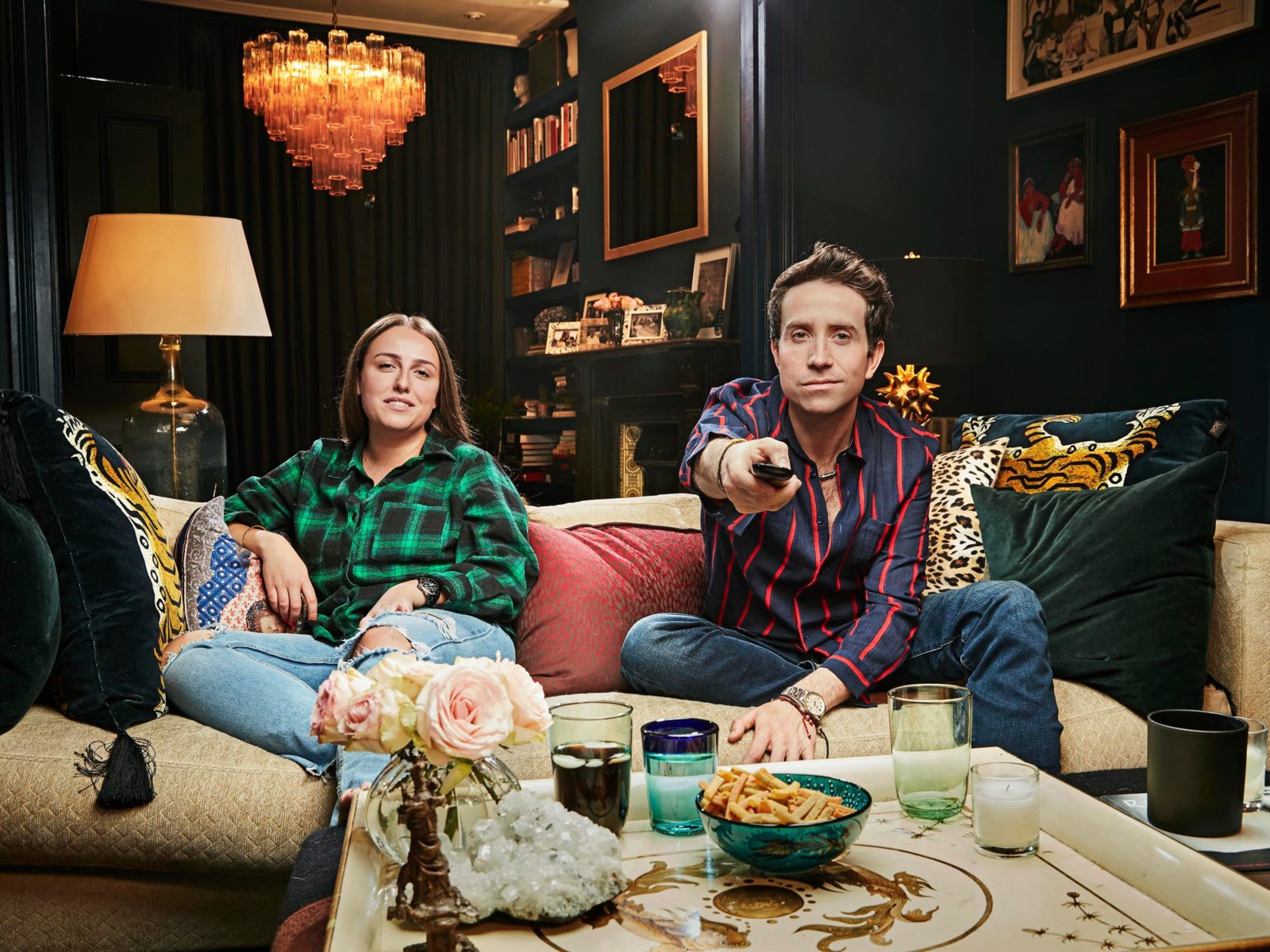 Celebrity Gogglebox welcomed Nick Grimshaw and niece Liv