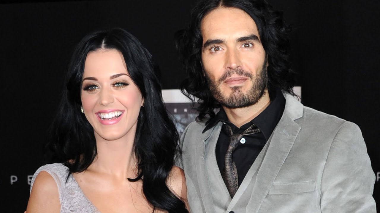 Katy Perry with Russell Brand