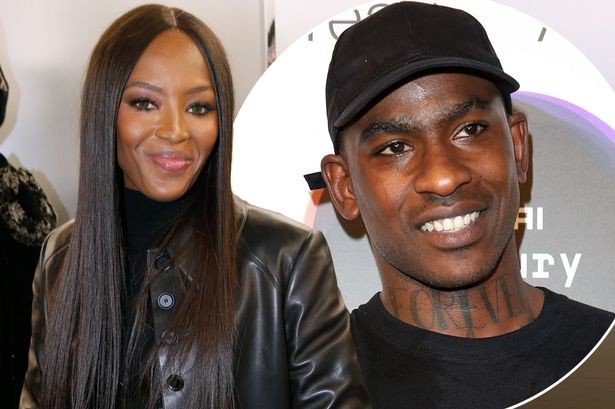 Naomi Campbell and UK grime rapper Skepta