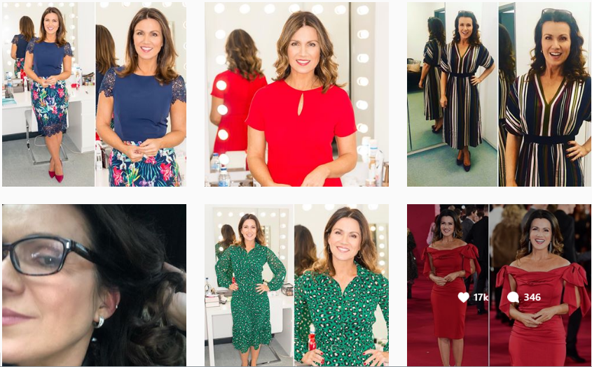 Susanna Reid Rainbow tone