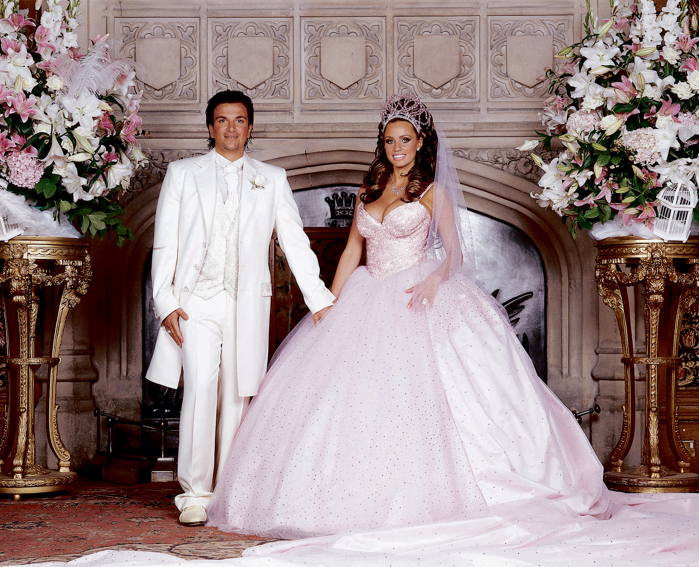Katie Price and Peter Andre wedding