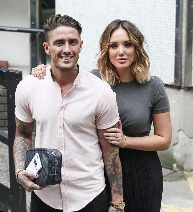 Charlotte Crosby and Stephen Bear