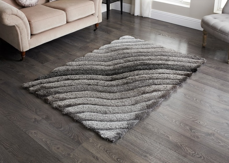 bm metallic rug