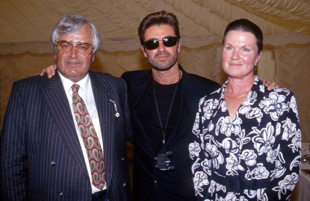 George Michael's father, left, was one of 11 beneficiaries of his 2019 will.