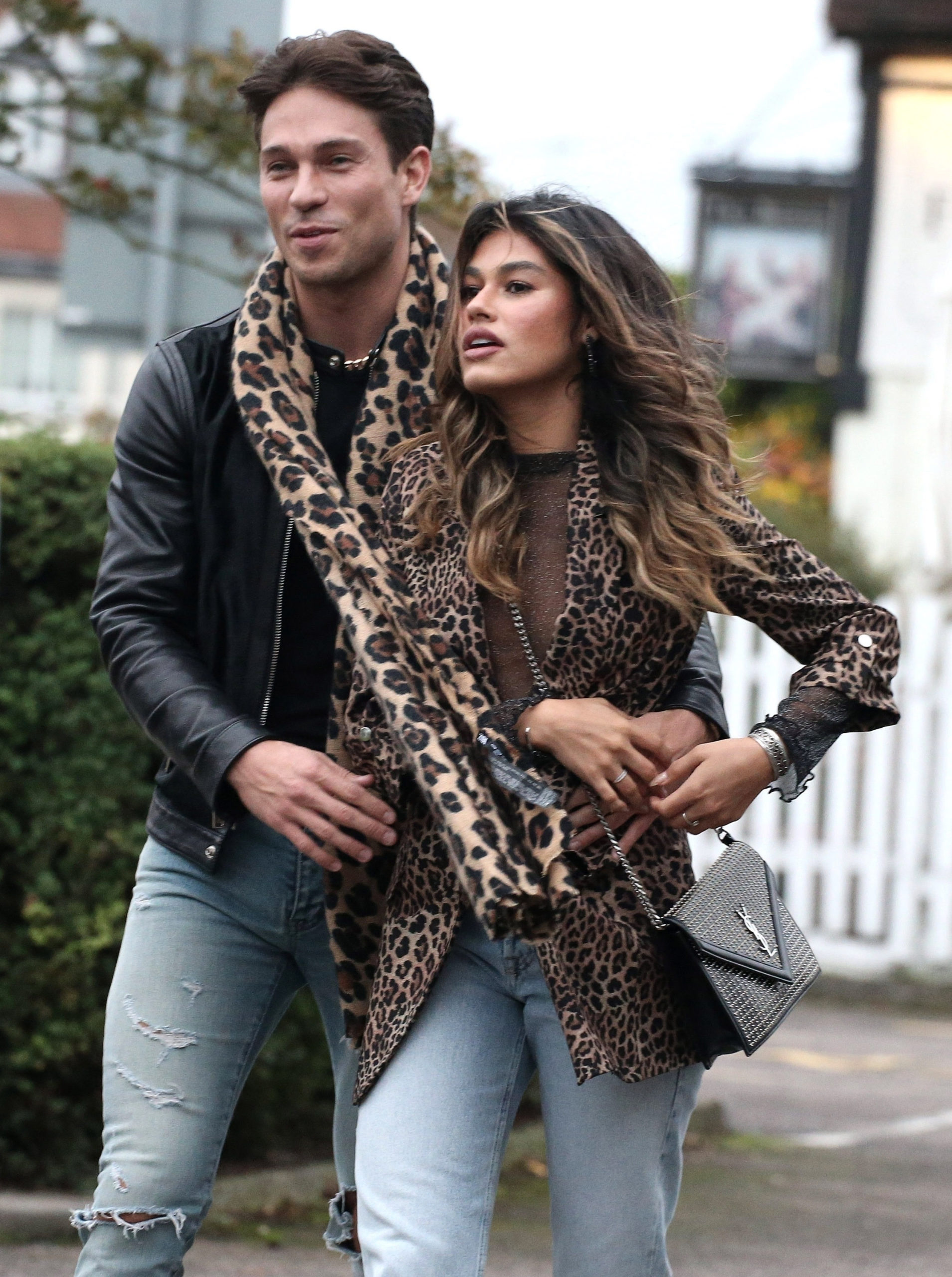 Joey Essex And Lorena matching 